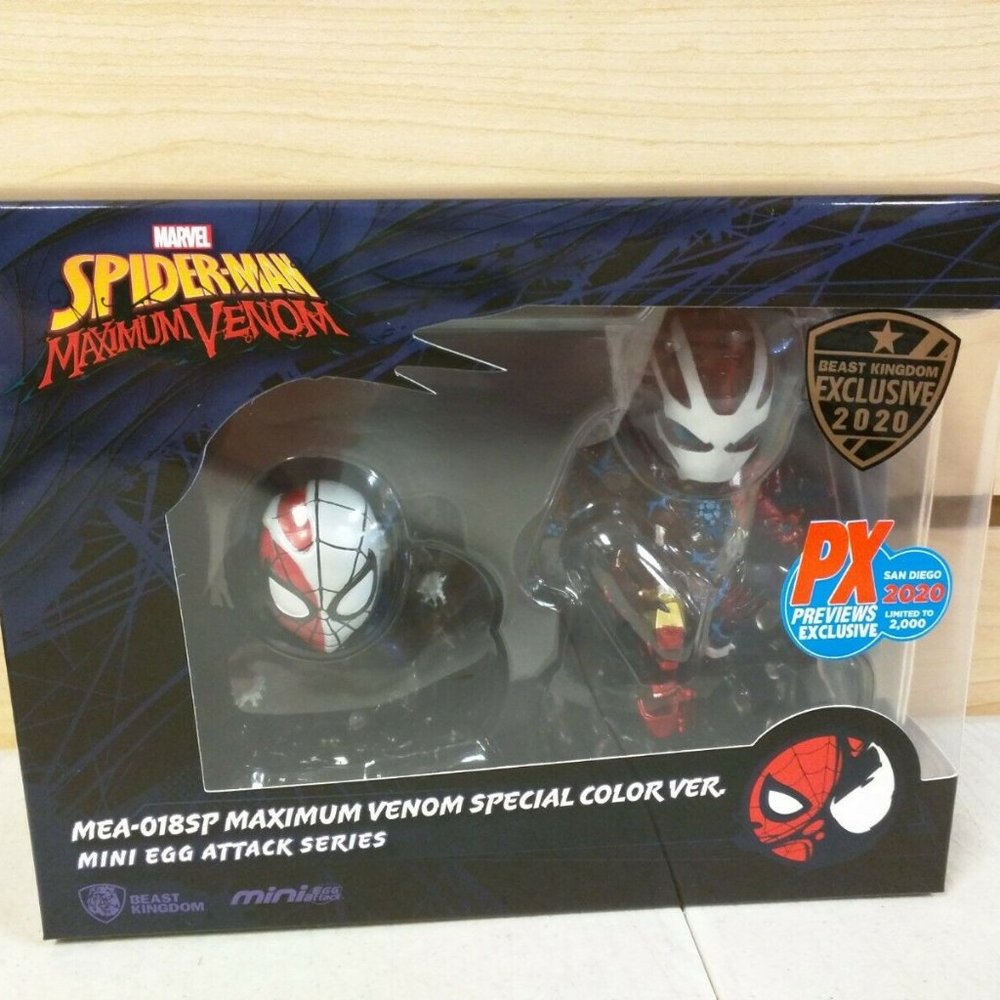 Spider-Man Maximum Venom 2-Pack Mini Egg